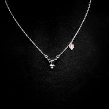 Cargar imagen en el visor de la galería, COLLAR PORTA FLOR CON CUARZO ROSA
