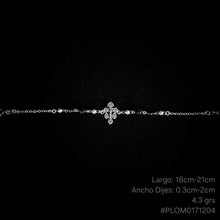Cargar imagen en el visor de la galería, PULSERA CRUZ DEL PERDÓN CON AMATISTA
