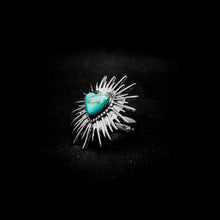 Cargar imagen en el visor de la galería, ANILLO DESTELLOS TURQUESA
