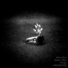 Cargar imagen en el visor de la galería, ANILLO CORAZÓN AGAVE
