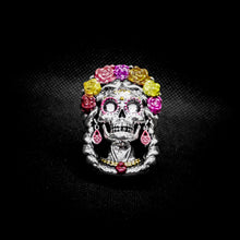 Cargar imagen en el visor de la galería, ANILLO CATRINA ELECTROFORMADO
