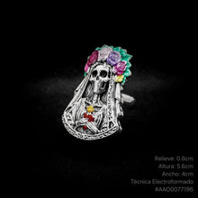 Cargar imagen en el visor de la galería, ANILLO CATRINA ELECTROFORMADO

