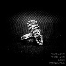 Cargar imagen en el visor de la galería, ANILLO QUETZALCÓATL CRÁNEO
