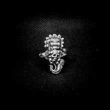 Cargar imagen en el visor de la galería, ANILLO QUETZALCÓATL CRÁNEO

