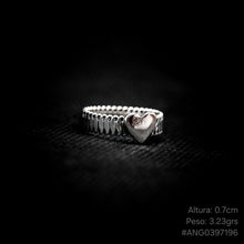 Cargar imagen en el visor de la galería, ANILLO CORAZÓN BANDA

