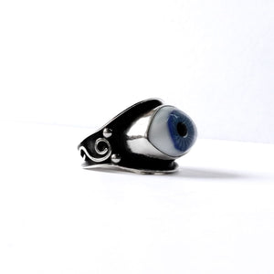 Anillo ojo turco Plata Ley .925