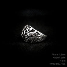 Cargar imagen en el visor de la galería, ANILLO CALADO FLOR
