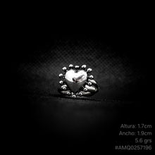 Cargar imagen en el visor de la galería, ANILLO CORAZÓN NOPAL
