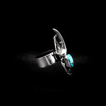 Cargar imagen en el visor de la galería, ANILLO ESCARABAJO CON TURQUESA
