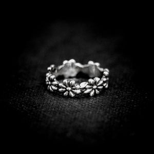 ANILLO BANDA FLORES