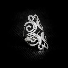 Cargar imagen en el visor de la galería, ANILLO ESPIRAL Y CORAZÓN
