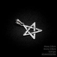 Cargar imagen en el visor de la galería, DIJE ESTRELLA PENTÁCULO ENTRELAZADO
