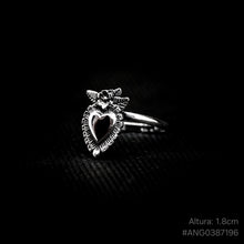 Cargar imagen en el visor de la galería, ANILLO CORAZÓN FLORES
