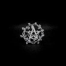 Cargar imagen en el visor de la galería, ANILLO PENTAGRAMA CON LUNA
