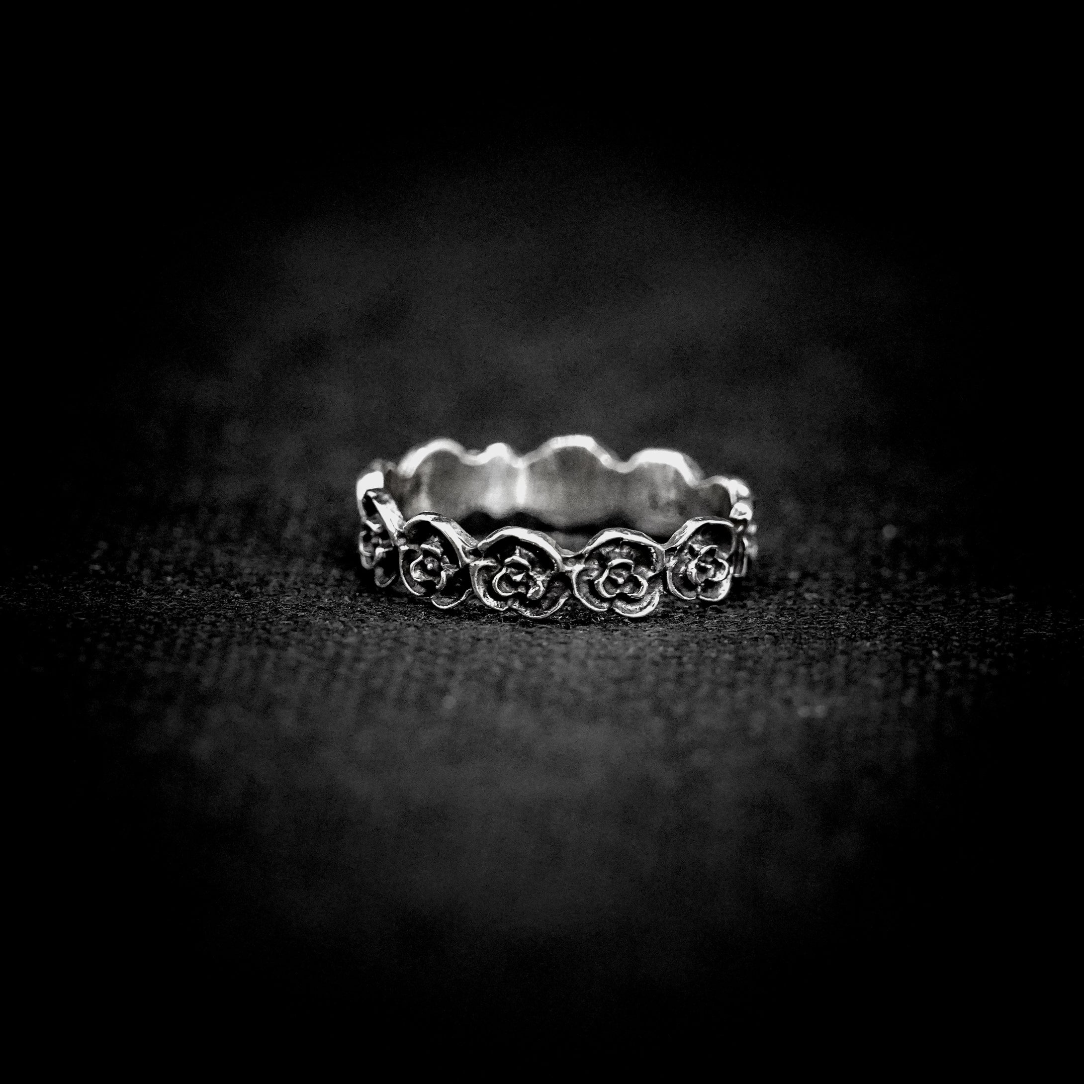 ANILLO BANDA ROSAS