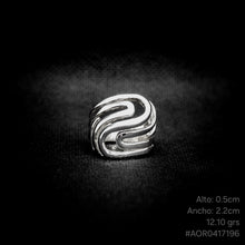 Cargar imagen en el visor de la galería, ANILLO ONDULADO
