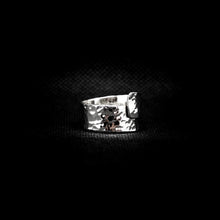Cargar imagen en el visor de la galería, ANILLO BANDA AJUSTABLE MARTILLADO
