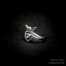 Cargar imagen en el visor de la galería, ANILLO ÁNGEL CORAZÓN
