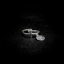 Cargar imagen en el visor de la galería, ANILLO CRUZ CON VIRGEN DE GUADALUPE
