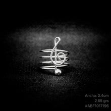Cargar imagen en el visor de la galería, ANILLO NOTA MUSICAL
