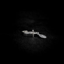 Cargar imagen en el visor de la galería, ANILLO CRUZ CON VIRGEN DE GUADALUPE
