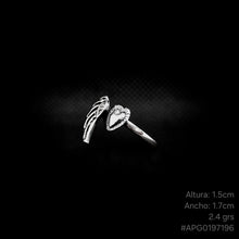 Cargar imagen en el visor de la galería, ANILLO ALA Y CORAZÓN
