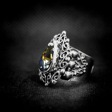 Cargar imagen en el visor de la galería, ANILLO BARROCO CON SWAROVSKI
