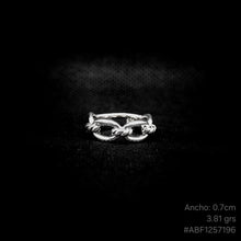 Cargar imagen en el visor de la galería, ANILLO CADENA

