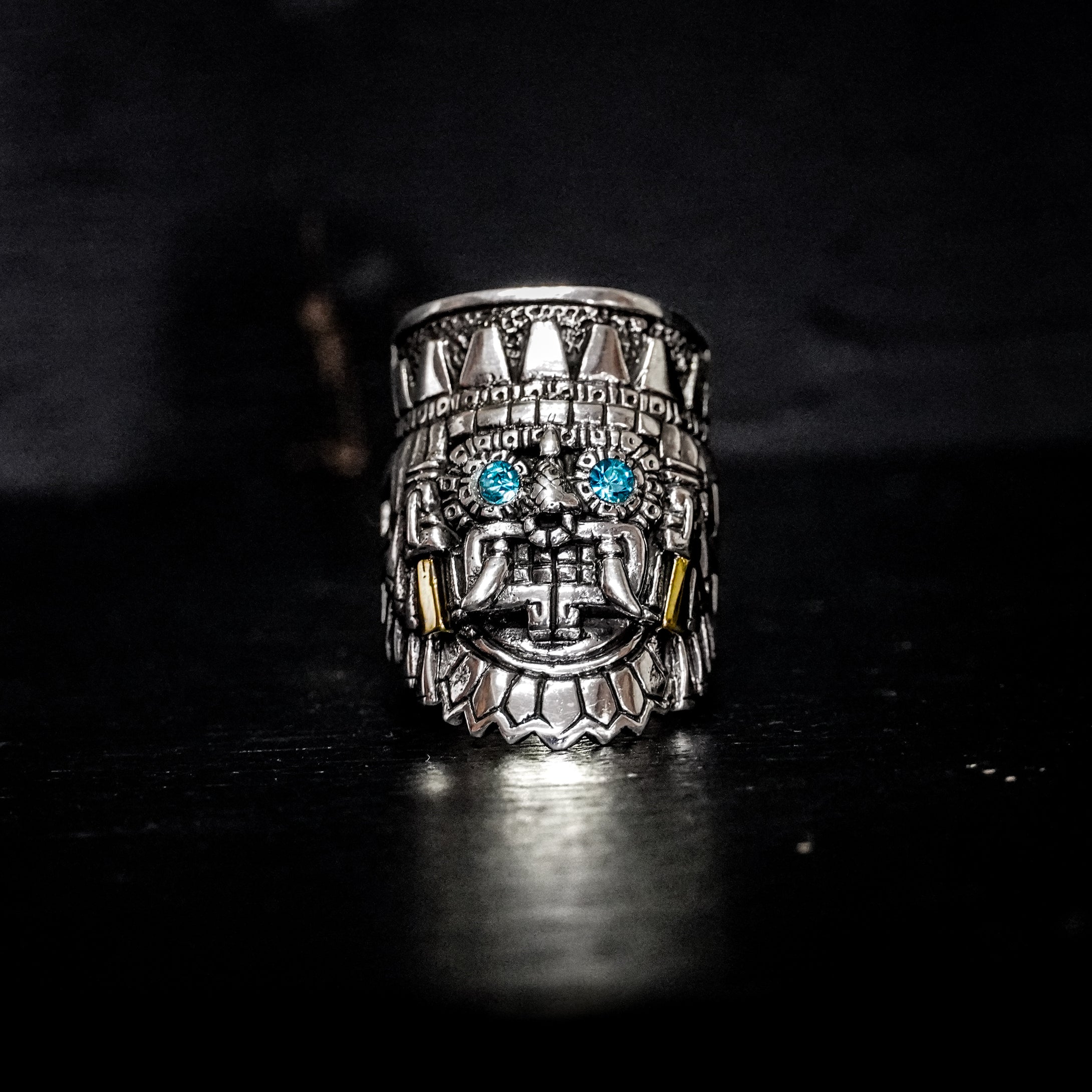 ANILLO TLALOC AZTECA