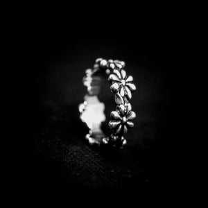 ANILLO BANDA FLORES
