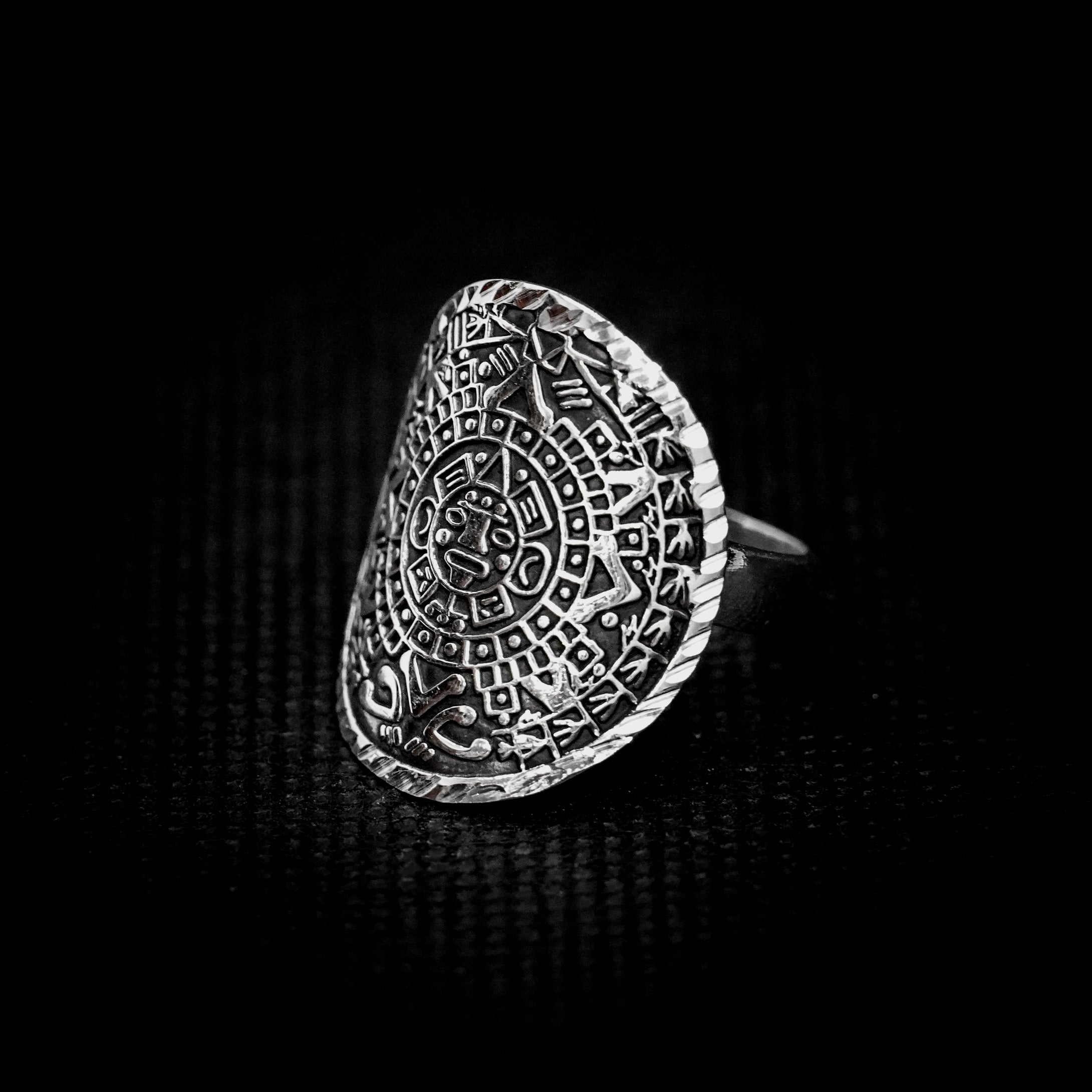 ANILLO CALENDARIO AZTECA