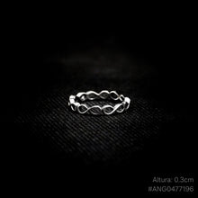 Cargar imagen en el visor de la galería, ANILLO BANDA INFINITO
