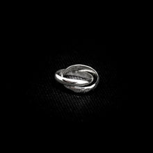 Cargar imagen en el visor de la galería, ANILLO ENTRELAZADO 2 BANDAS
