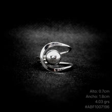 Cargar imagen en el visor de la galería, ANILLO MEDIA BOLA
