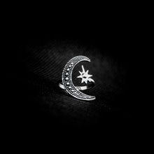 Cargar imagen en el visor de la galería, ANILLO LUNA Y ESTRELLA
