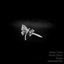Cargar imagen en el visor de la galería, ANILLO LIBÉLULA FLOR
