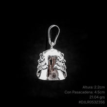 Cargar imagen en el visor de la galería, DIJE CAMPANA BIKER

