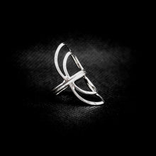 Cargar imagen en el visor de la galería, ANILLO LARGO GEOMETRÍA
