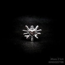 Cargar imagen en el visor de la galería, ANILLO CORAZÓN DESTELLO CHICO
