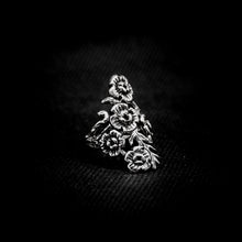 Cargar imagen en el visor de la galería, ANILLO LARGO FLORES
