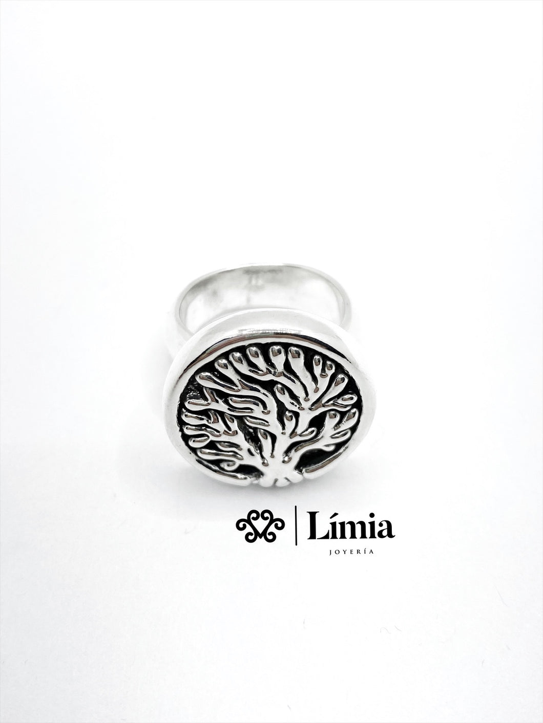 ANILLO ELECTROFORMADO ÁRBOL DE LA VIDA CHICO