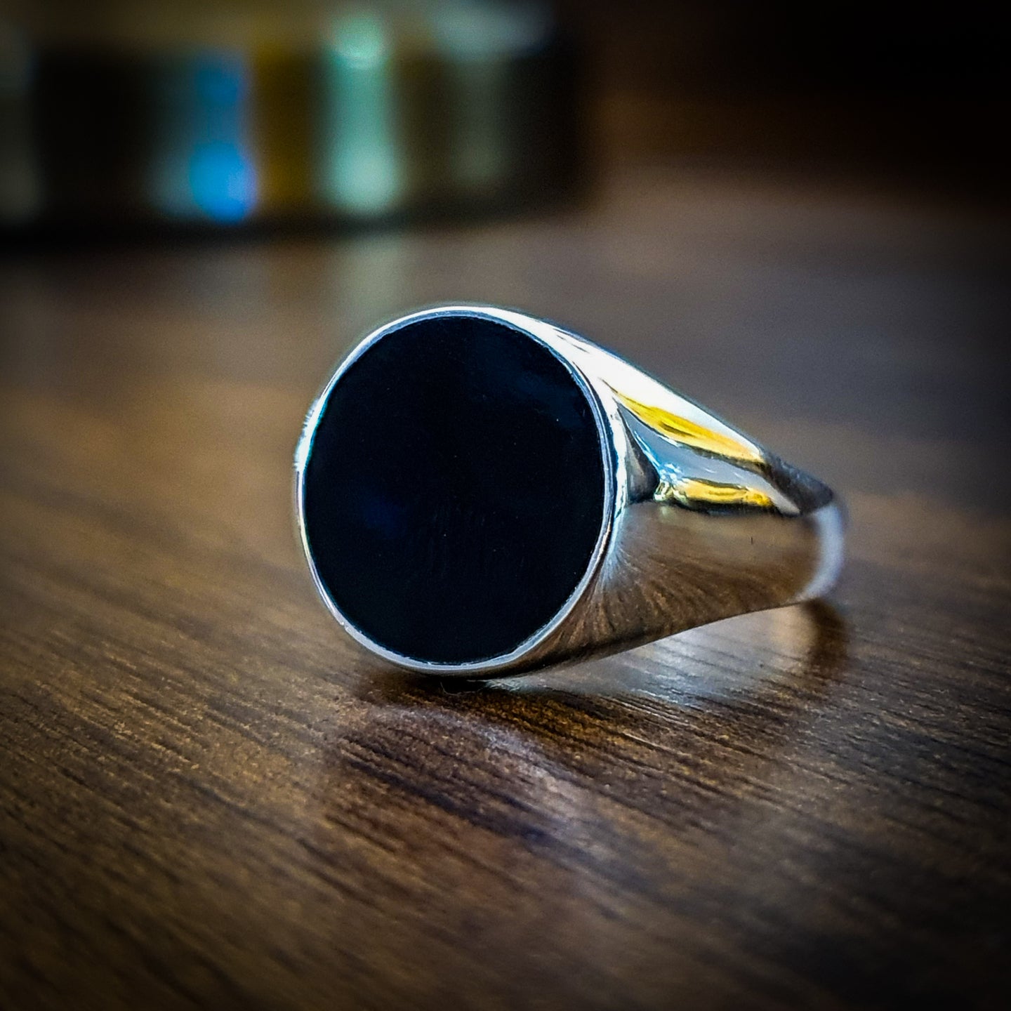 ANILLO ÓNIX CIRCULAR