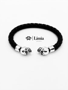 BRAZALETE CARA DOBLE CALAVERA